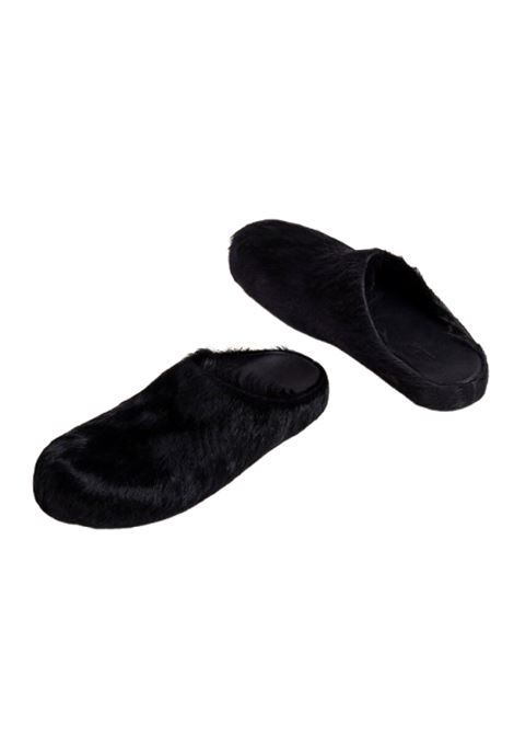sabot fussbett uomo neri MARNI | SBMR000600 P412200N99